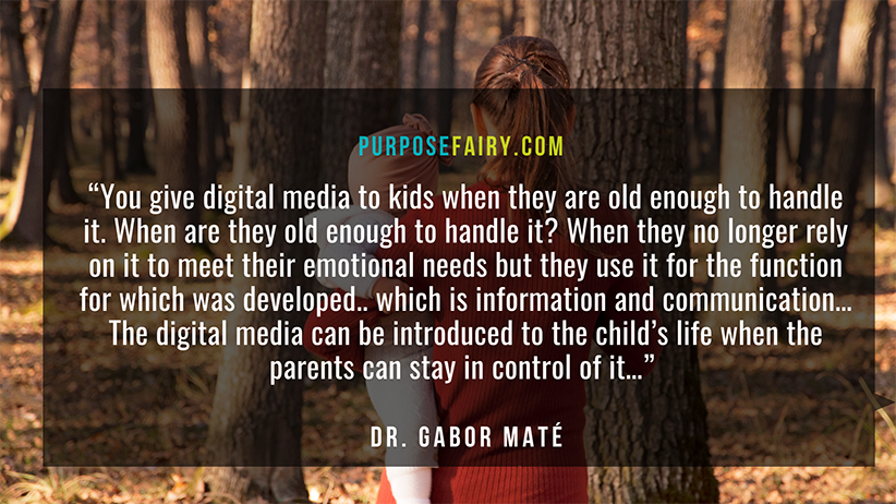 Gabor Maté: Protecting Children from Social Media and Other Addictive Devices
