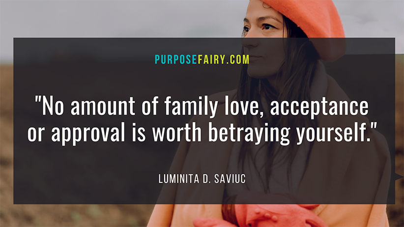 How to Find the Courage to Disappoint Your Family and Be True to